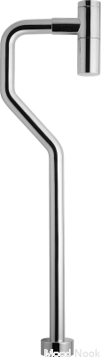 Sifón para lavabo con tubo en S XA200, Latón cromado