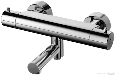 Grifo termostático para baño y ducha EVM022-150 Latón cromado