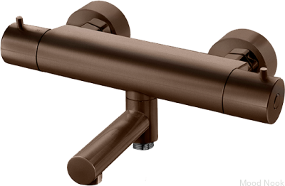 Grifo para lavabo EVM022, latón marrón