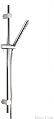 Barra de ducha Jet con soporte de pared regulable ZSAL109 Latón cromado