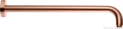 Brazo de ducha de pared 380 ZSOF034 Cobre cepillado Sin pintar