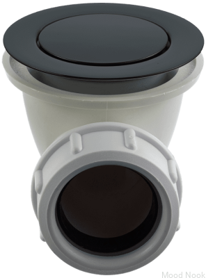 Pop-up badkarsplugg 22200 Mattsvart Mässing