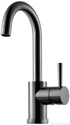 Bateria kuchenna  EVO078 Mosiężna Czarny Chrom