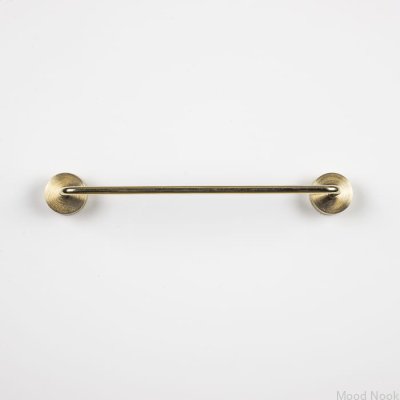 Ручка мебельная удлиненная Luciola 128 Brass Неокрашенная