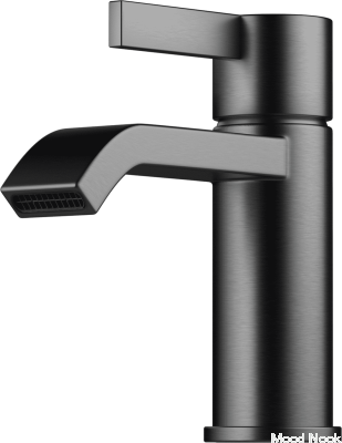 Grifo para lavabo ARM071M Latón Negro Cromo Cepillado