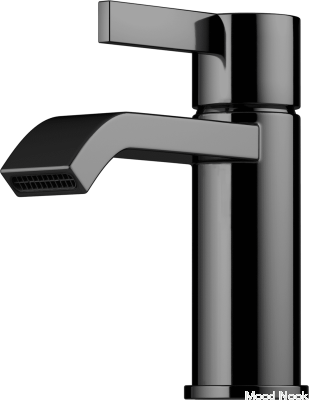 ARM071M grifo para lavabo, latón cromado negro