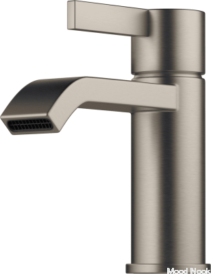 Grifo para lavabo ARM071M Latón Níquel Cepillado