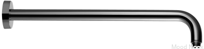Brazo de ducha de techo ZSOF034 Latón Negro Cromo
