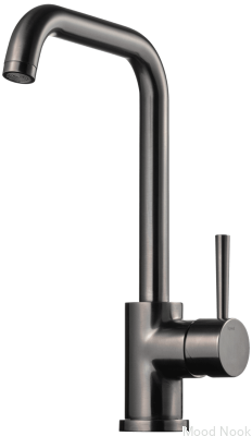 Grifo de cocina EVO980 Latón Cromo Negro Cepillado