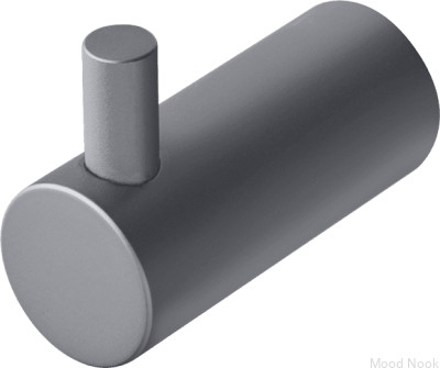 Percha de pared TA242 Latón Gris Ascot (2 piezas)