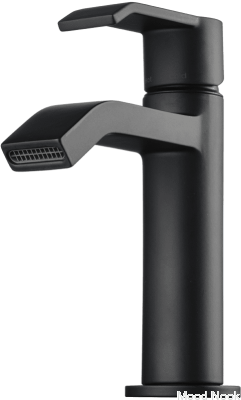 VIC071 Grifo para lavabo de latón negro mate