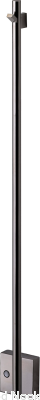 Radiador de baño TW750-85 Acero Negro Cromo PVD
