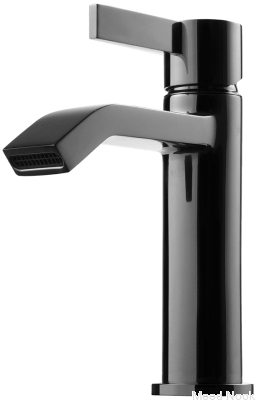 Grifo para lavabo ARM071 Latón Negro Cromo