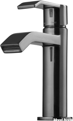 VIC071 grifo para lavabo, latón, cromo negro
