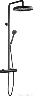 Set de ducha ARM7200-150 Latón Negro Mate