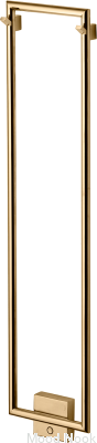 Radiador de baño TW800-200 Acero Latón Pulido PVD