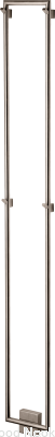 Radiador de baño TW1500-200 Acero Níquel Cepillado