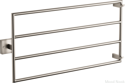 Radiador de baño TW400-800 Acero al níquel cepillado