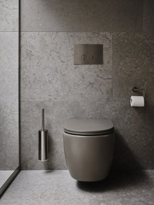 Escobilla WC TA220 Latón Gris Ascot