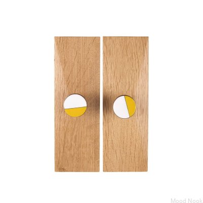 Almohadilla para tirador de mueble 160 Letrero Rectangular - Modelo C