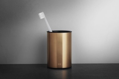 Vaso para cepillo de dientes 7173 Revestimiento de cobre PVD