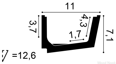 Profil oświetleniowy C357 Purotouch