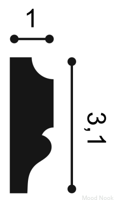 Profil ścienny PX116 Duropolymer