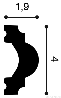 Profil ścienny PX120 Duropolymer