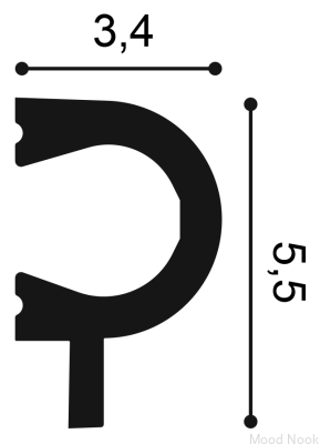 Profil ścienny PX169 Duropolymer