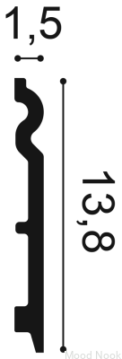 Listwa przypodłogowa SX138 Duropolymer