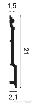 Listwa przypodłogowa SX191 Duropolymer
