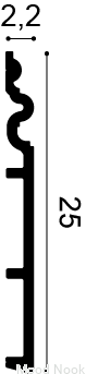 Listwa przypodłogowa SX193 Duropolymer
