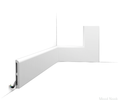 Listwa przypodłogowa SX184-RAL9003 Duropolymer