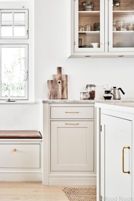 Lounge 128 långt möbelhandtag Mässing Guld Polerad Olackerad