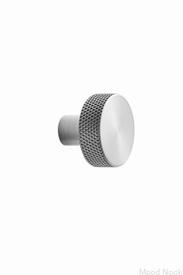 Möbelknopp Simon 35 Stål Silver