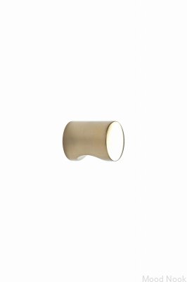 Tumbler 21 möbelknopp Mässing Guld Polerad Olackerad