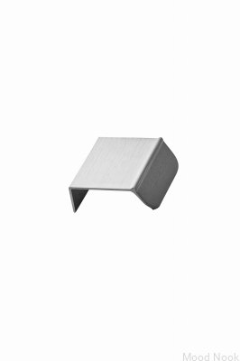 Accent 50 Aluminium Silver Edge Möbelhandtag
