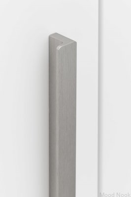 Elan 1088 Aluminium Silver avlångt möbelhandtag