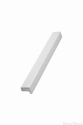 Elan 160 längsgående möbelhandtag, aluminium, silver