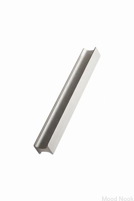 Spår längsgående möbelhandtag 160+544+1088 Aluminium Silver