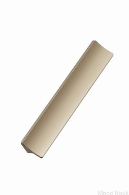Ciel 160 Aluminium Matt Guld Avlångt möbelhandtag