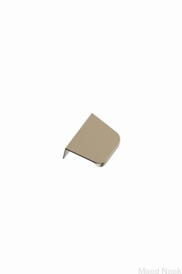 Comet 50 Aluminium Matt Gold Edge Möbelhandtag