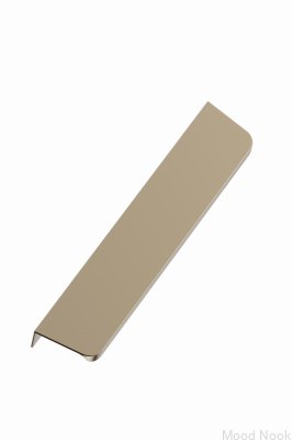 Comet 200 Aluminium Matt Gold Edge Möbelhandtag