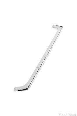 Vista 256 Metall Silver Krom långsträckt möbelhandtag