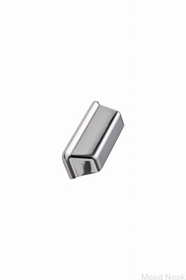 Equester Cup 64 Metal Shell Möbelhandtag Silver Nickelpläterad 
