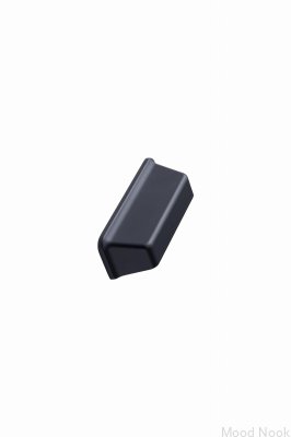Equester Cup 64 Metal Matt Black Shell Möbelhandtag
