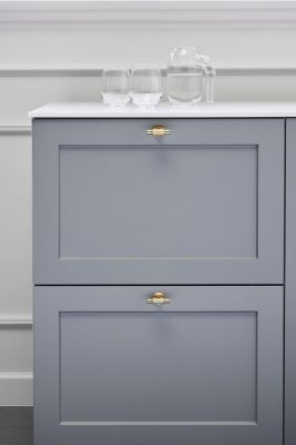 T-Bar Manor T 54 Metall Guld Möbelknopp