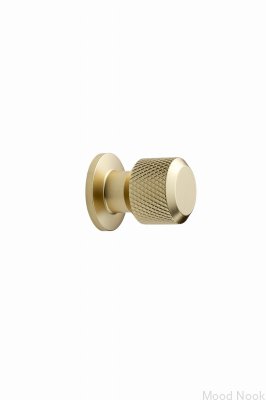 Manor Round 30 Metall Guld Möbelknopp