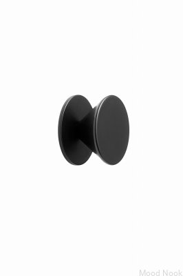 Orbit 35.8 Metall Mattsvart möbelknopp