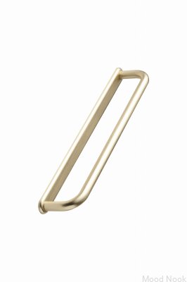 D-Lite 160 metallguld avlångt möbelhandtag